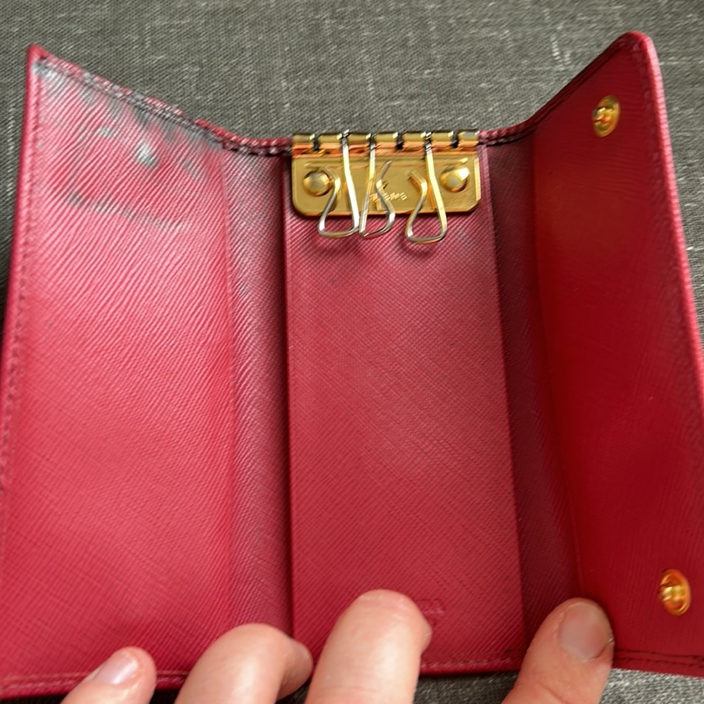 Prada Saffiano Leather Keycase - Picture 8 of 11